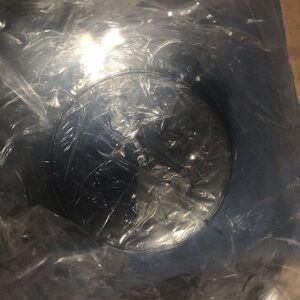 New Acrylic Clear Trash Can.